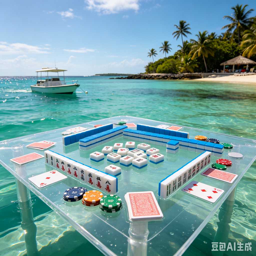 mahjong set for home entertainment