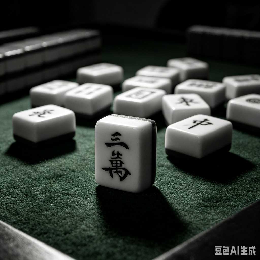 hand carved mahjong tiles